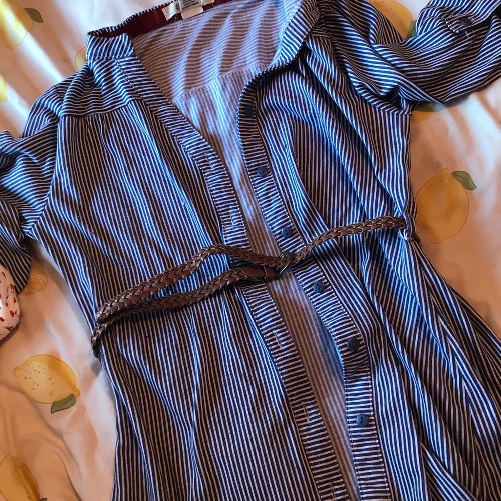 Button up dress